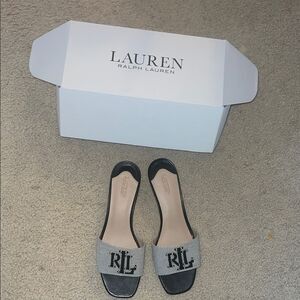 Lauren Ralph Lauren Monochrome Women's Sandals